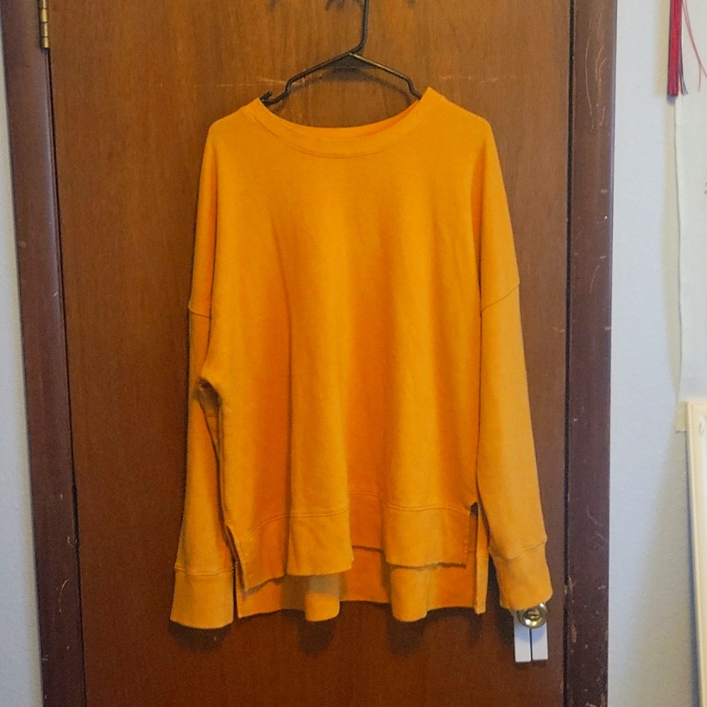 Yellow sweater